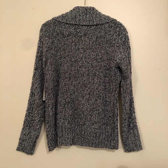 ๐ NWT - St. John's Bay Button Down Cardigan - Grey Marl- PS ๐ - Picture 3 of 9